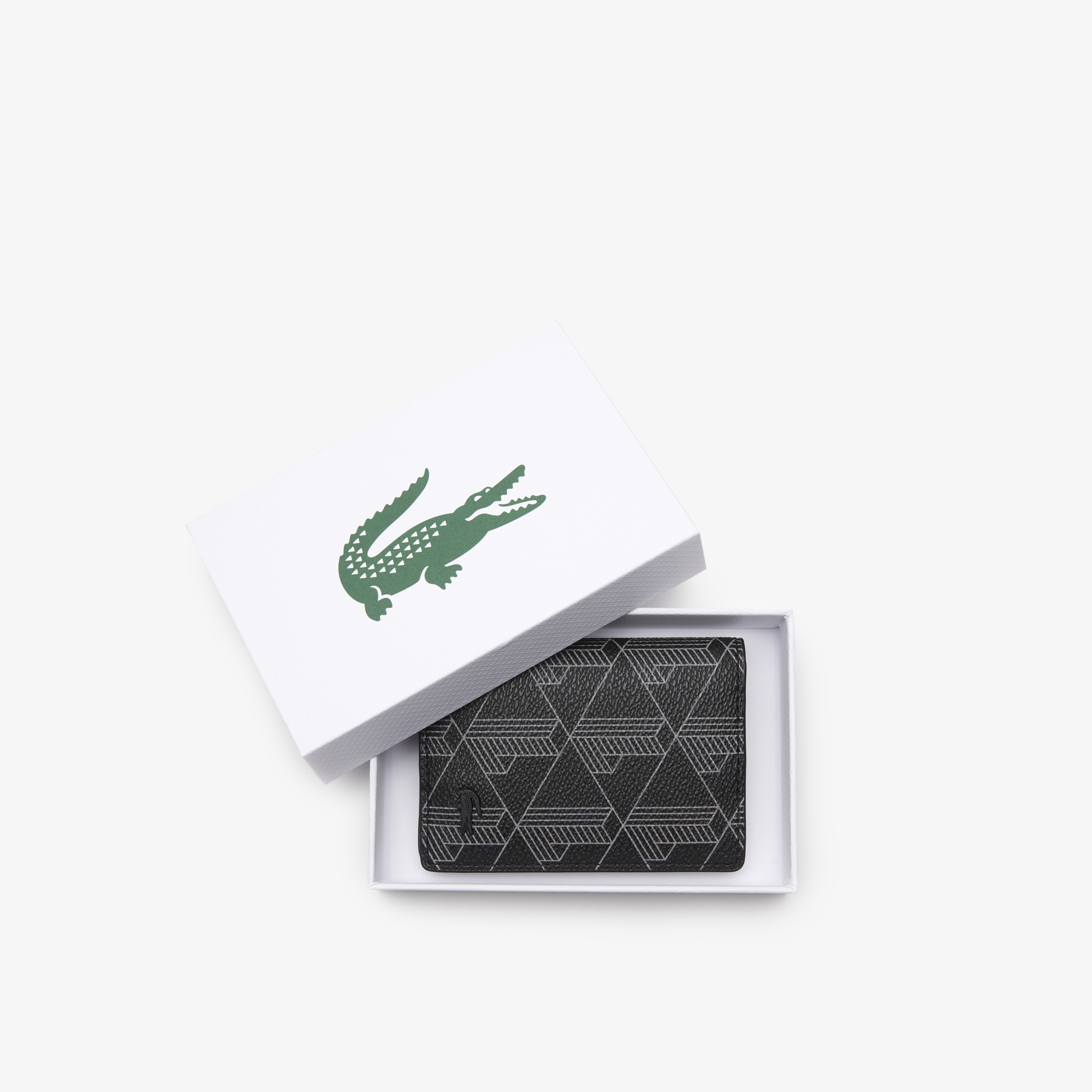 Ví Đựng Thẻ Lacoste Nam The Blend Phom Đứng