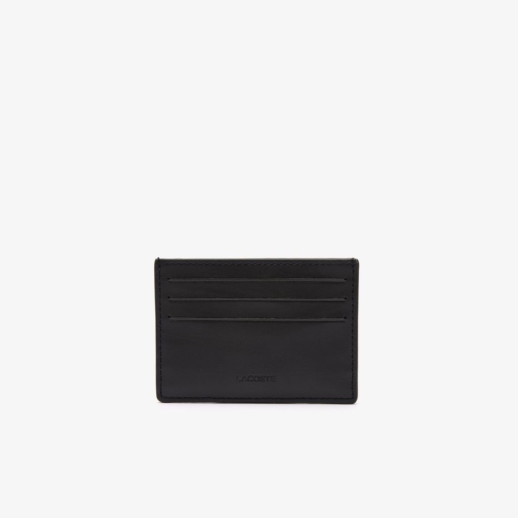 Ví Đựng Thẻ Lacoste Nam Chất Liệu Da Hoạ Tiết In Monogram