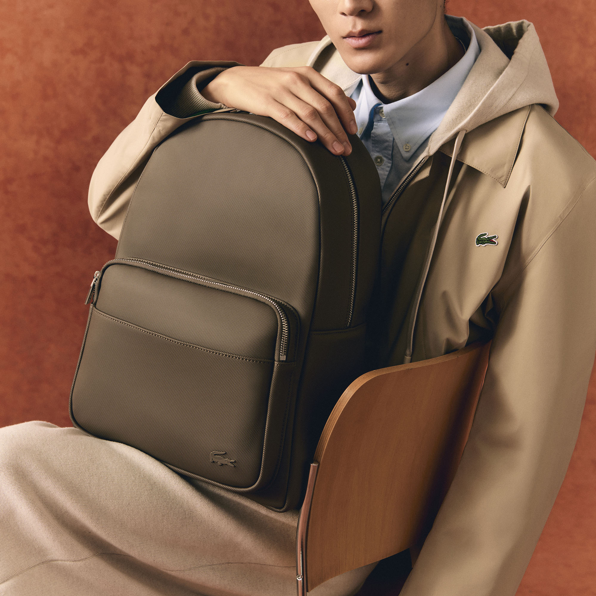 Ba Lô Lacoste Nam Cổ Điển