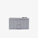 Ví Đựng Thẻ Lacoste Nam Nomogramme Chất Liệu Da Có Khóa Kéo