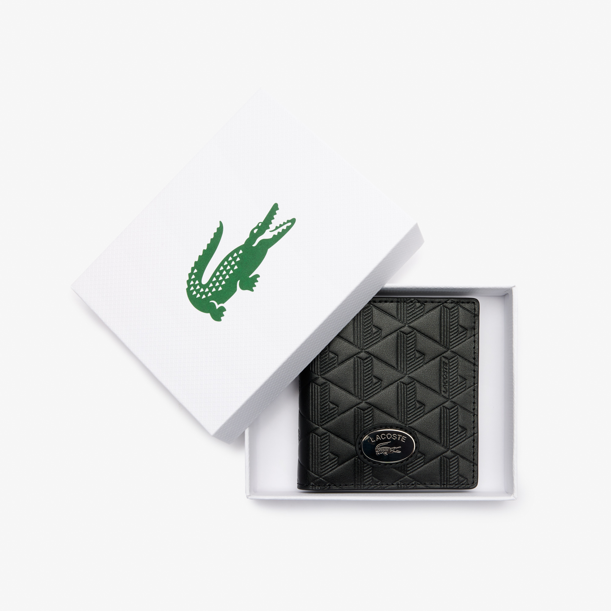 Ví Lacoste Nam Nomogramme Nhỏ Gọn Chất Liệu Da