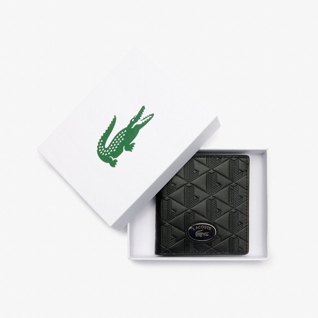 Ví Lacoste Nam Nomogramme Nhỏ Gọn Chất Liệu Da
