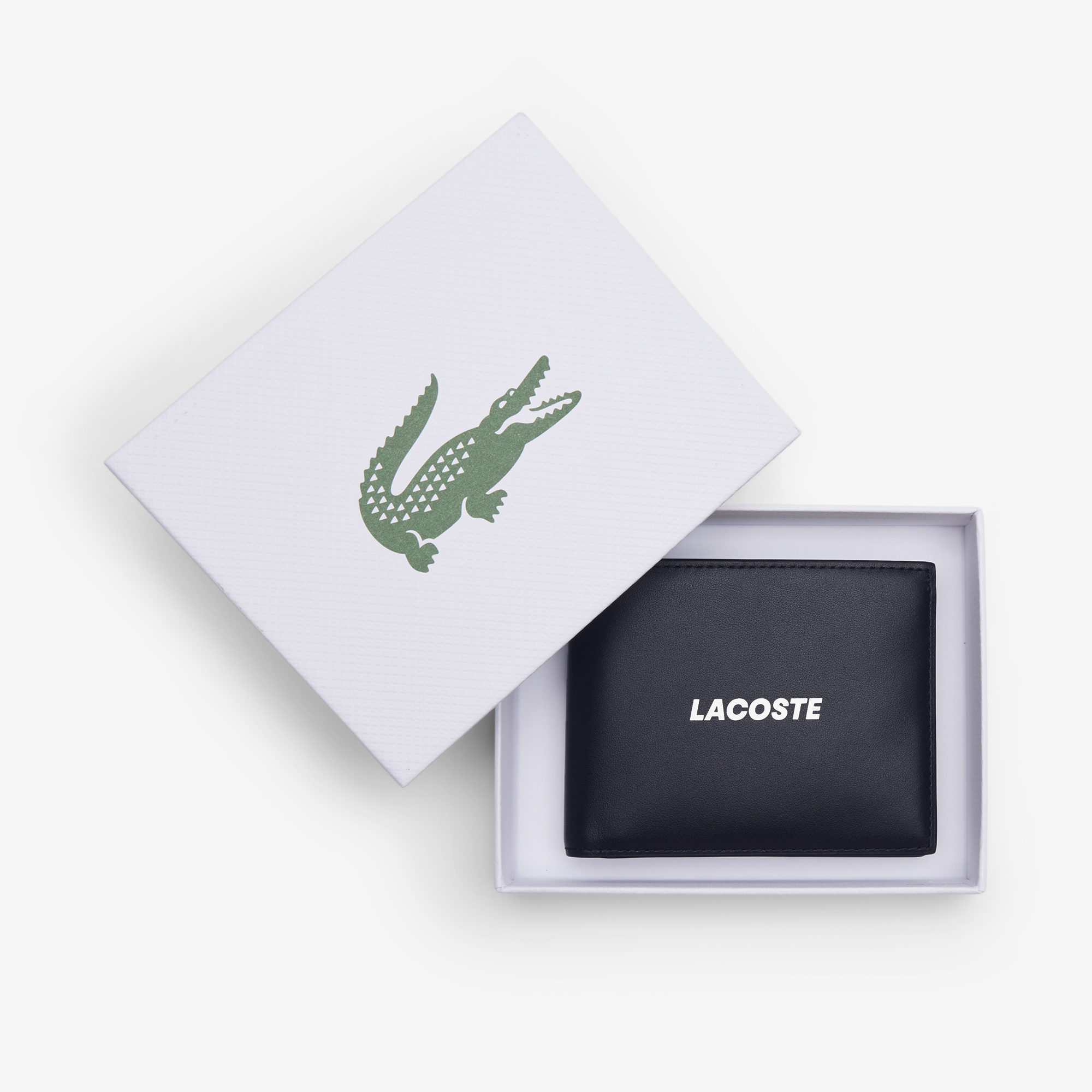 Ví Lacoste Nam FG Cỡ Nhỏ Chất Liệu Da