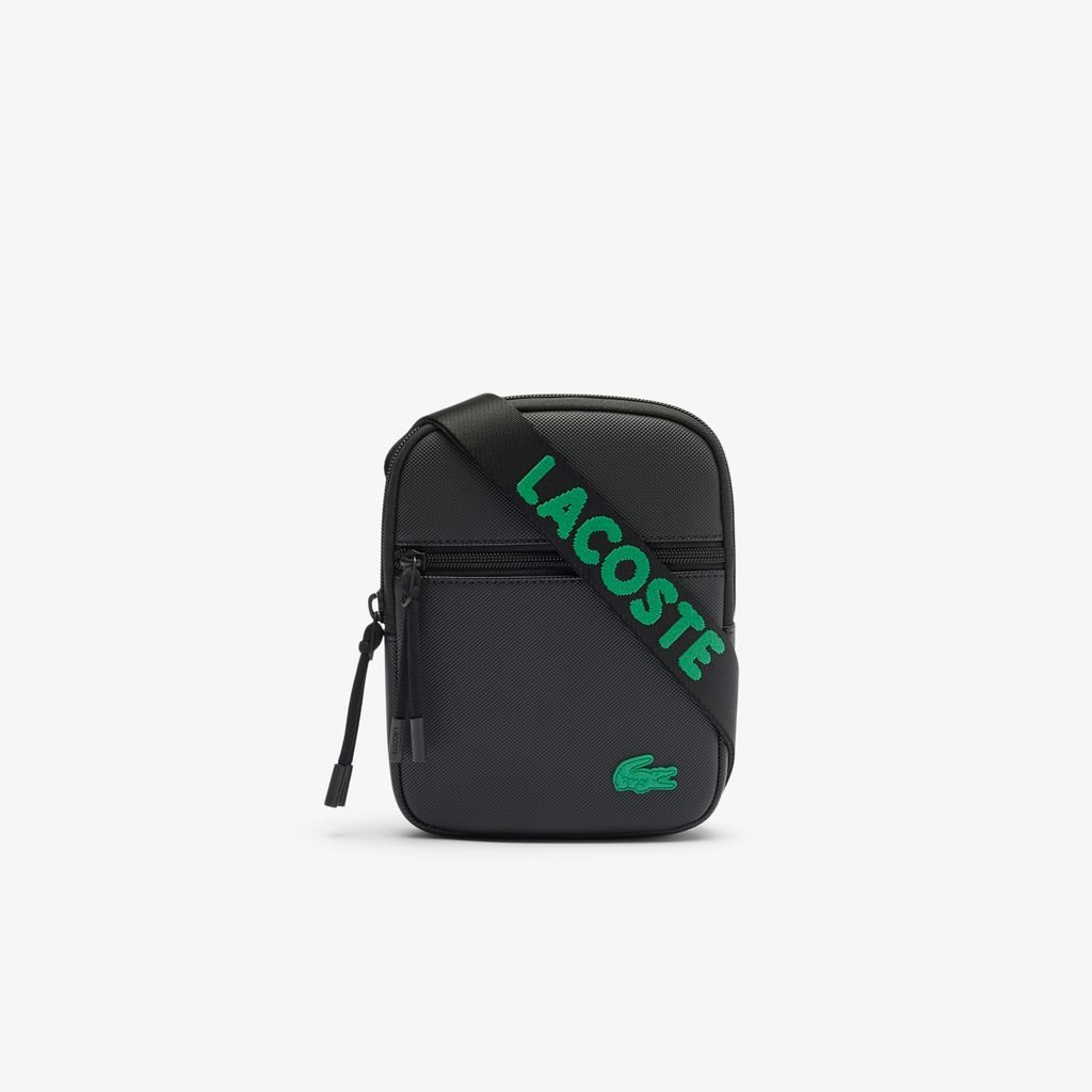 Túi Đeo Chéo Lacoste Nam Slimline LCST Chất Liệu Petit Piqué Cỡ Nhỏ