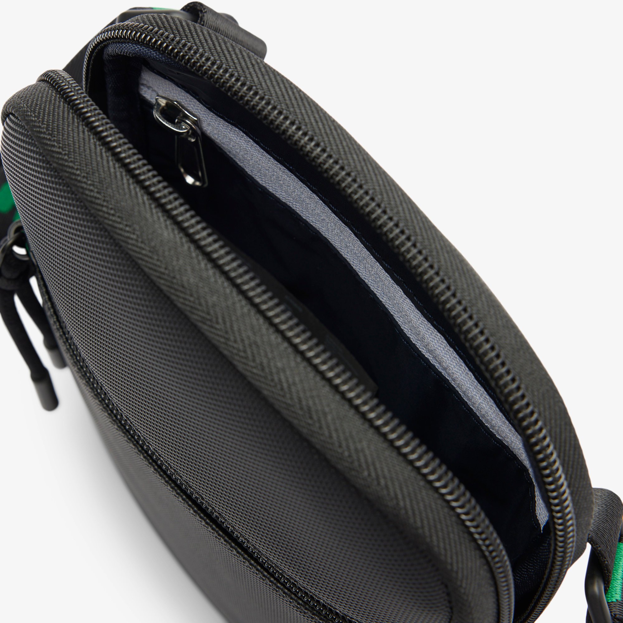 Túi Đeo Chéo Lacoste Nam Slimline LCST Chất Liệu Petit Piqué Cỡ Nhỏ