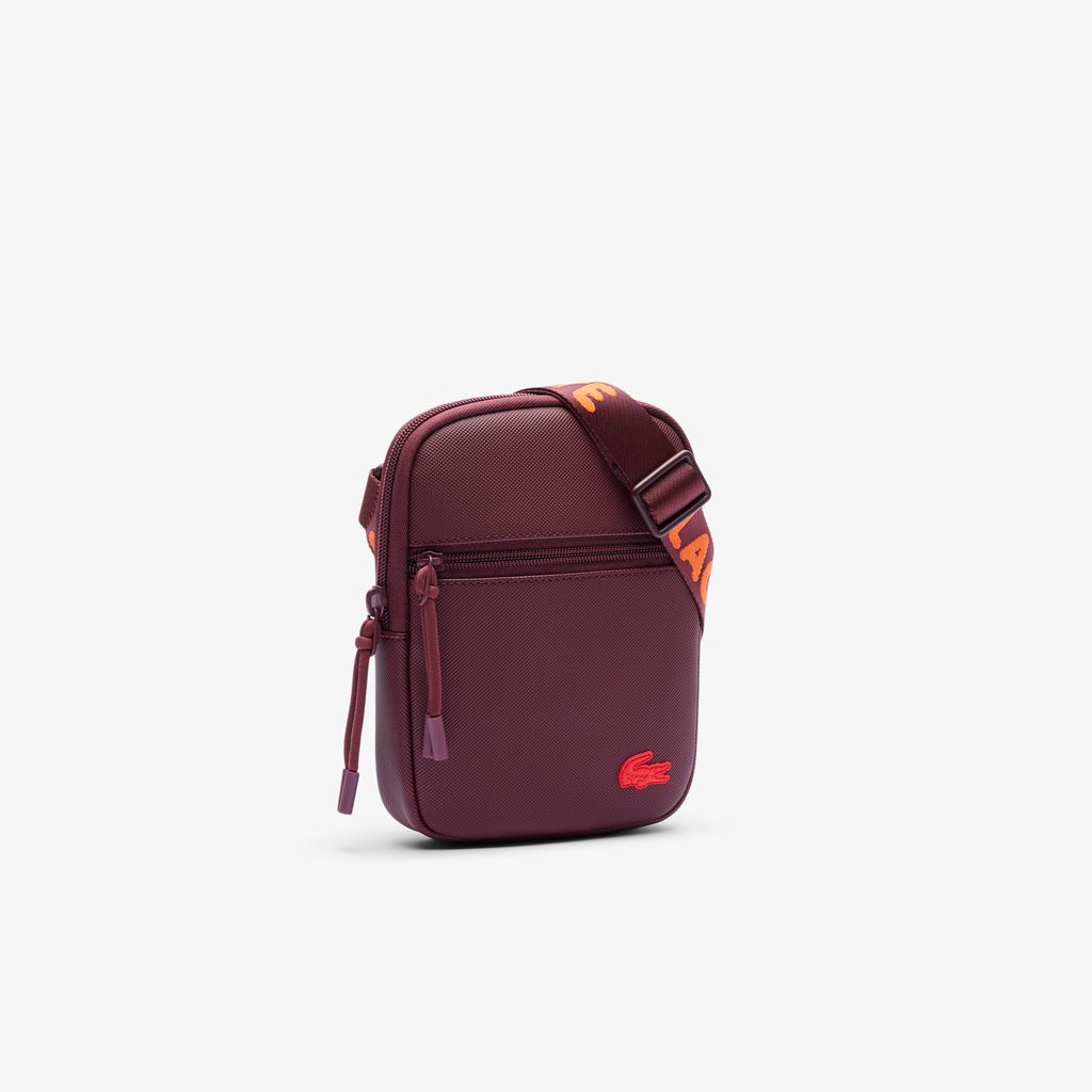 Túi Đeo Chéo Lacoste Nam Slimline LCST Chất Liệu Petit Piqué Cỡ Nhỏ