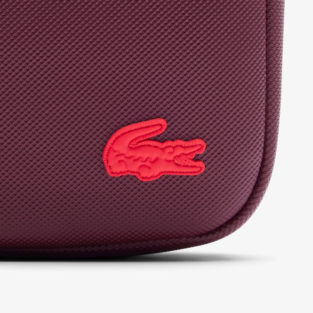 Túi Đeo Chéo Lacoste Nam Slimline LCST Chất Liệu Petit Piqué Cỡ Nhỏ