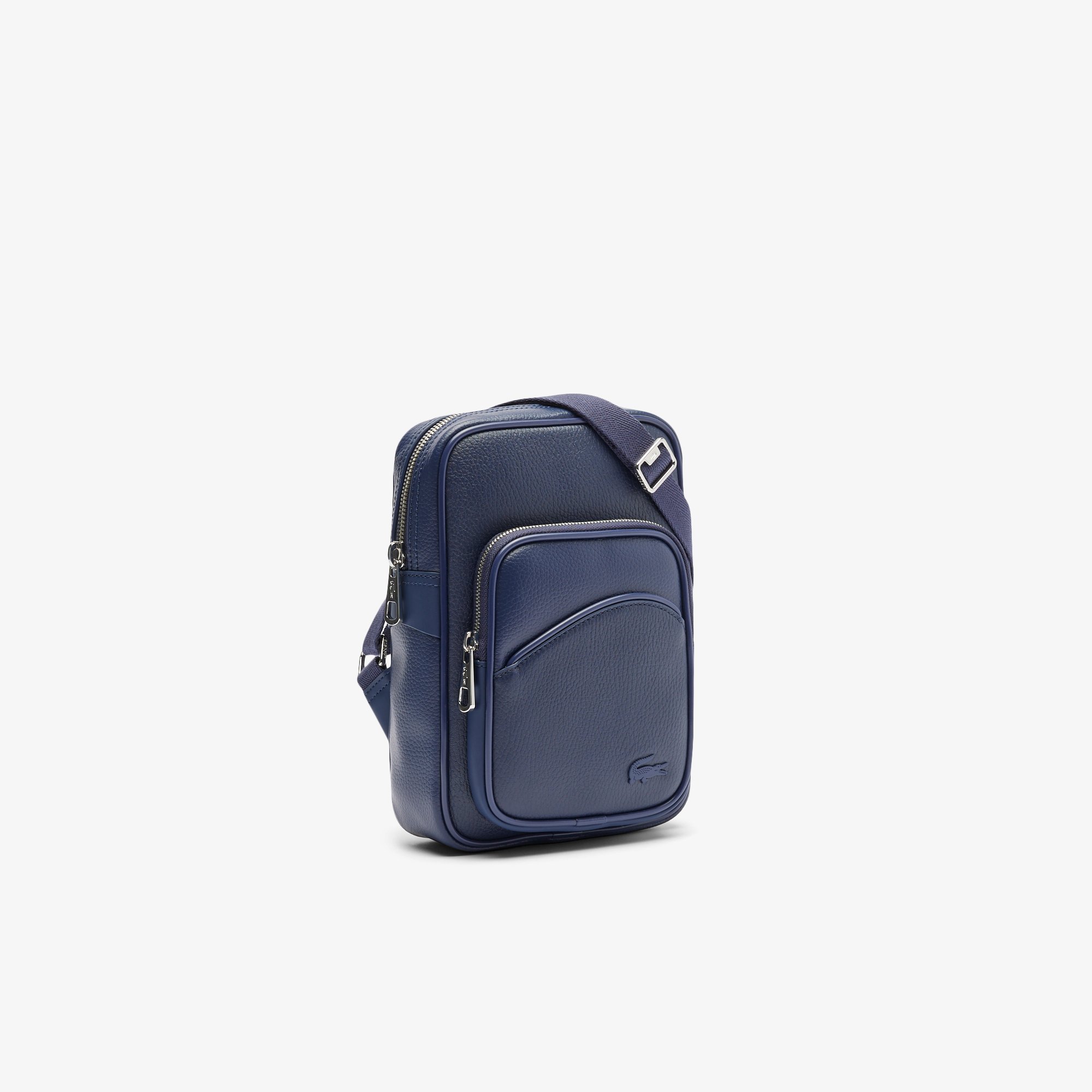 Túi Đeo Vai Da Lacoste Nam Angy Chất Liệu Da Grain