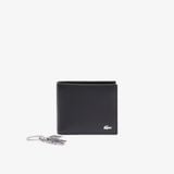 Ví Gập Lacoste Nam FG Chất Liệu Da Có Móc Khóa Cỡ Trung