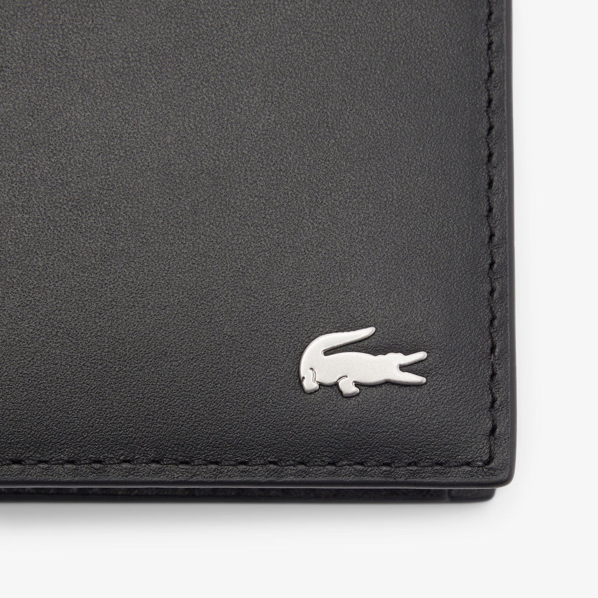 Ví Gập Lacoste Nam FG Chất Liệu Da Có Móc Khóa Cỡ Trung