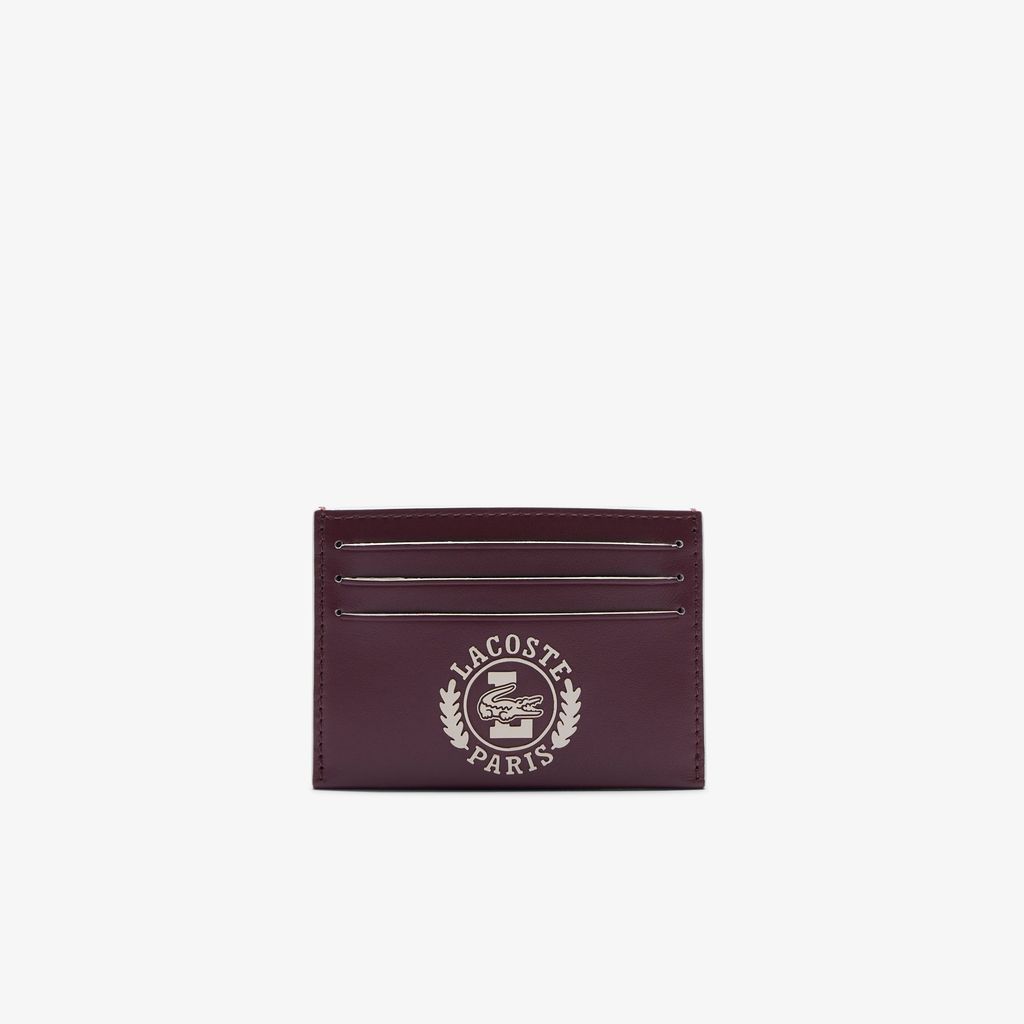 Ví Đựng Thẻ Lacoste Nam FG Chất Liệu Da Có Logo Cổ Điển