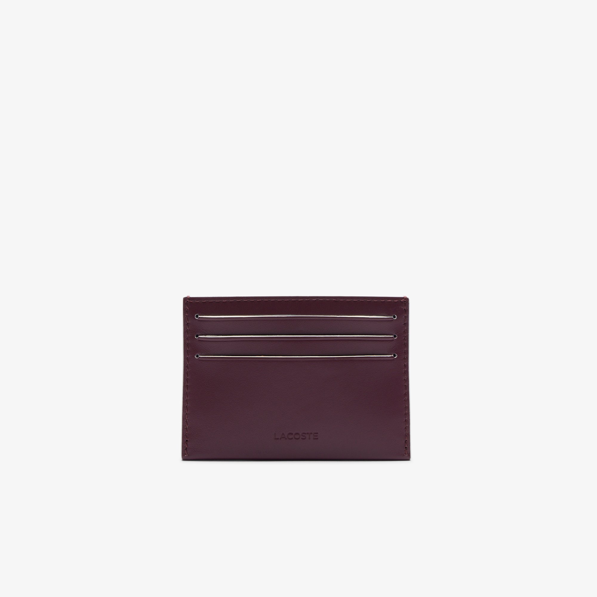 Ví Đựng Thẻ Lacoste Nam FG Chất Liệu Da Có Logo Cổ Điển