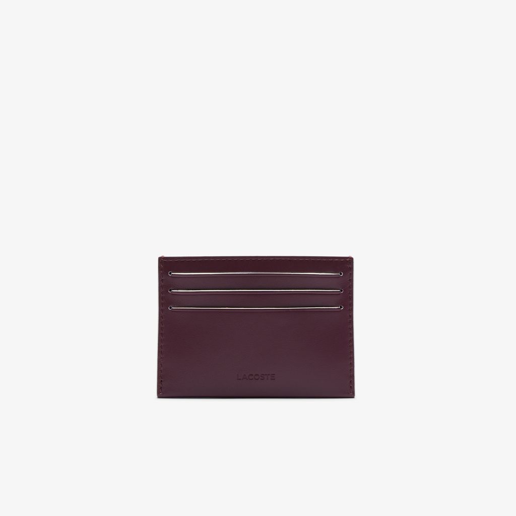 Ví Đựng Thẻ Lacoste Nam FG Chất Liệu Da Có Logo Cổ Điển