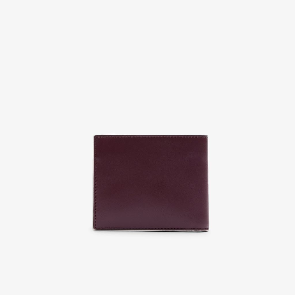 Đựng Tiền Xu Lacoste Nam FG Chất Liệu Da Có Logo Cỡ Trung