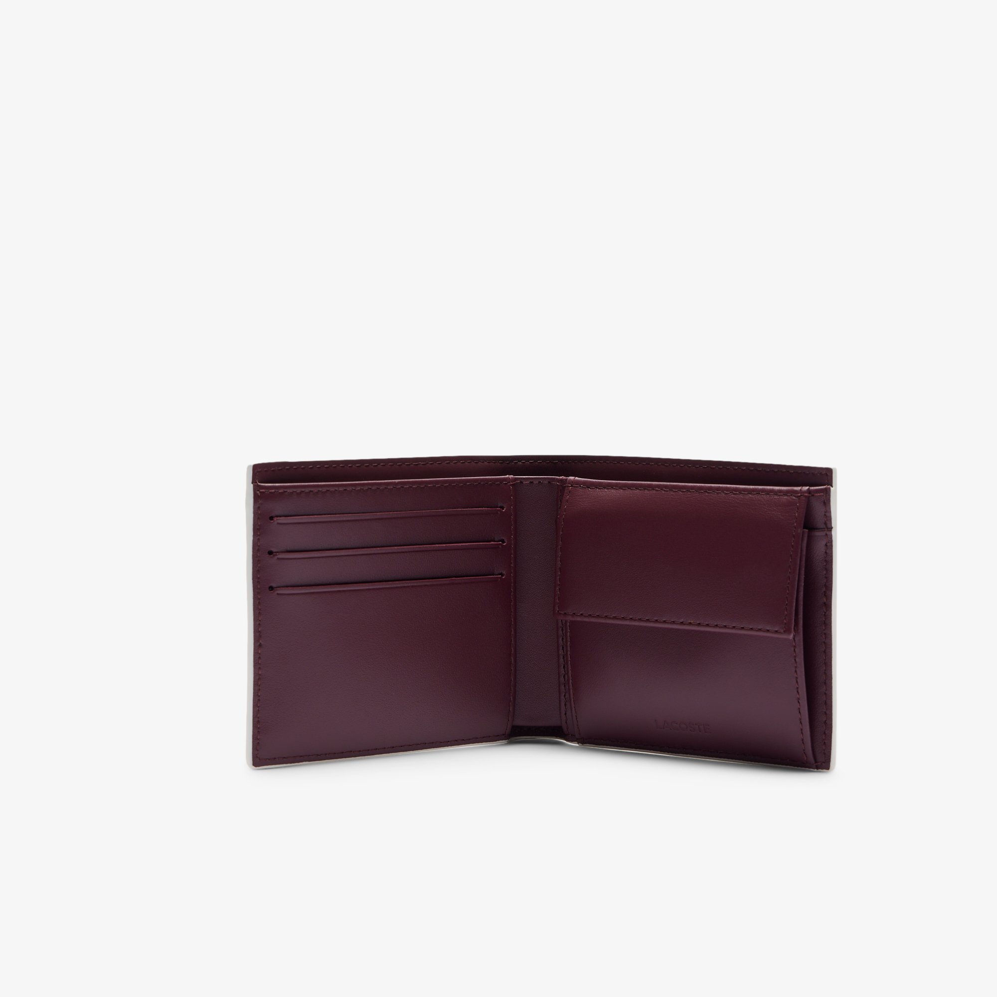 Đựng Tiền Xu Lacoste Nam FG Chất Liệu Da Có Logo Cỡ Trung