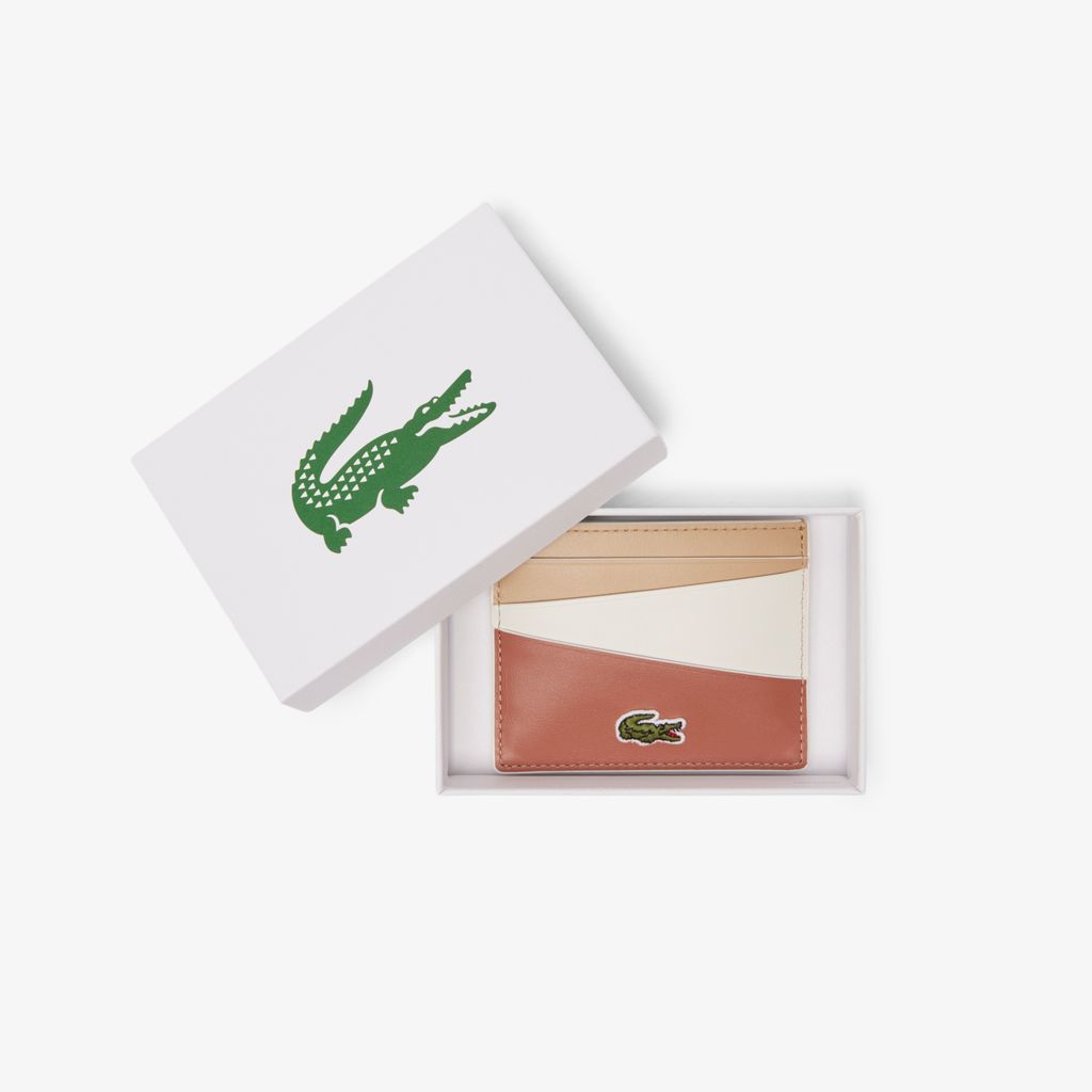 Ví Đựng Thẻ Lacoste Nam FG Chất Liệu Da