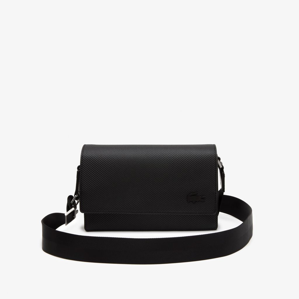Túi Nắp Gập Lacoste Unisex Chantaco Chất Liệu Da