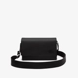 Túi Nắp Gập Lacoste Unisex Chantaco Chất Liệu Da