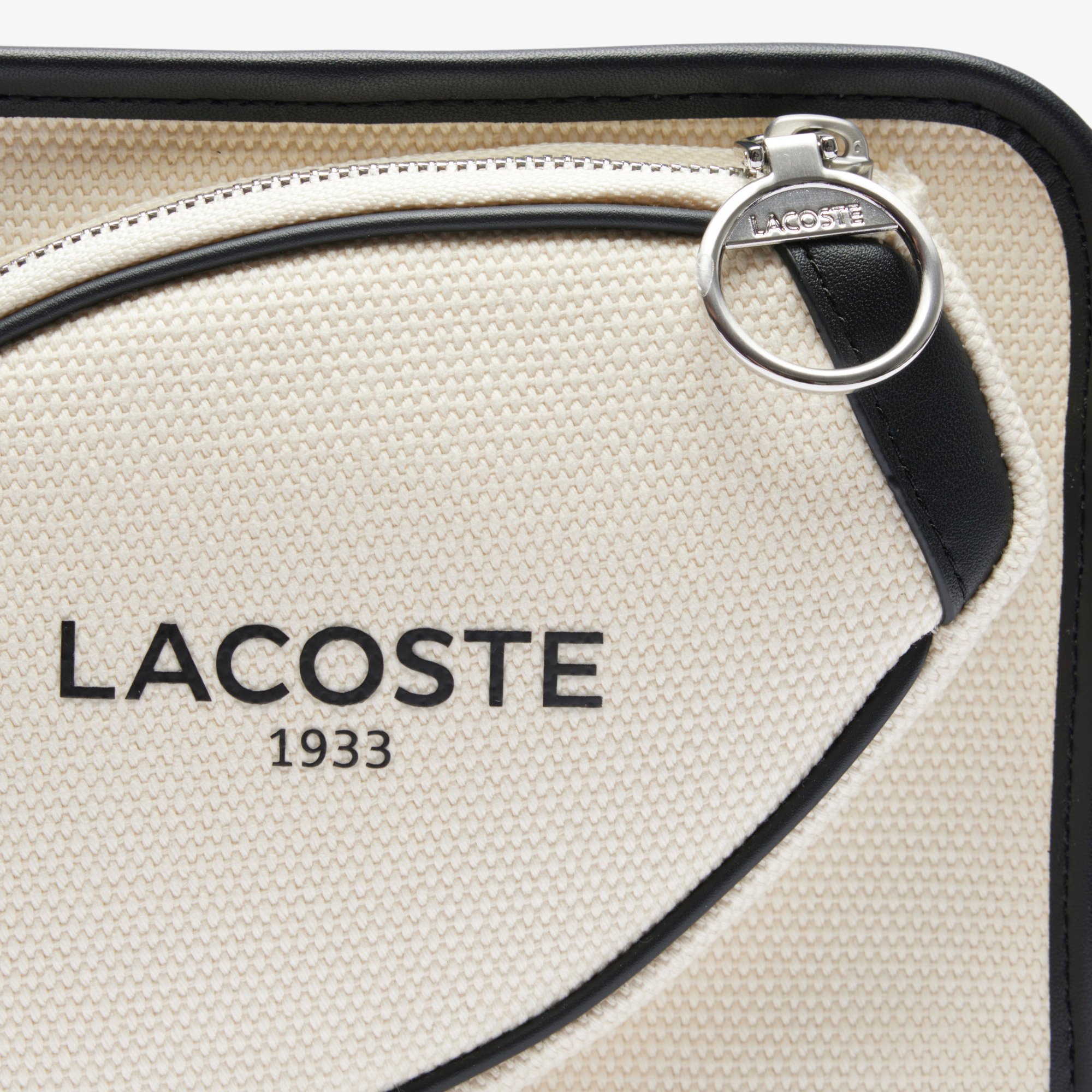 Túi Đeo Chéo Lacoste Unisex Phong Cách Tennis Chất Liệu Canvas