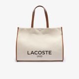Túi Tote Lacoste Unisex Cỡ Lớn Chất Liệu Vải Canvas