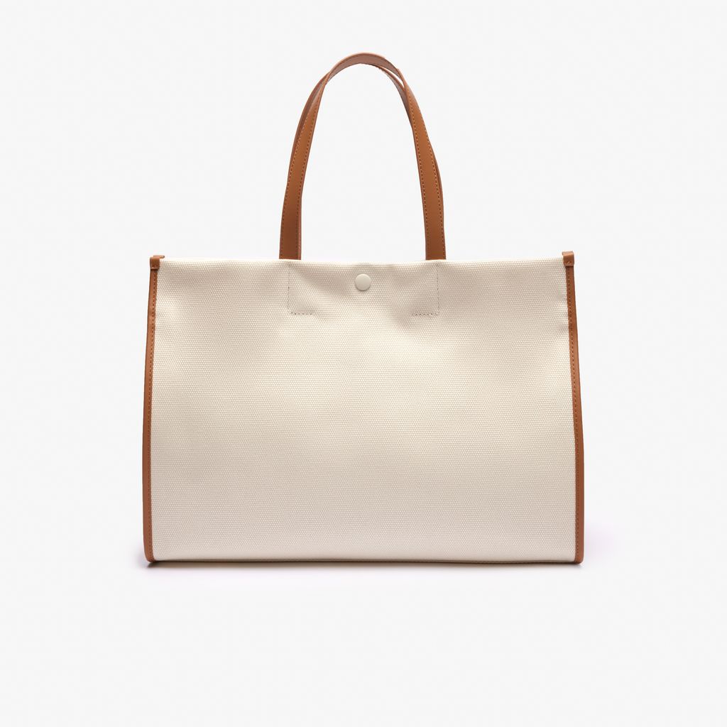 Túi Tote Lacoste Unisex Cỡ Lớn Chất Liệu Vải Canvas