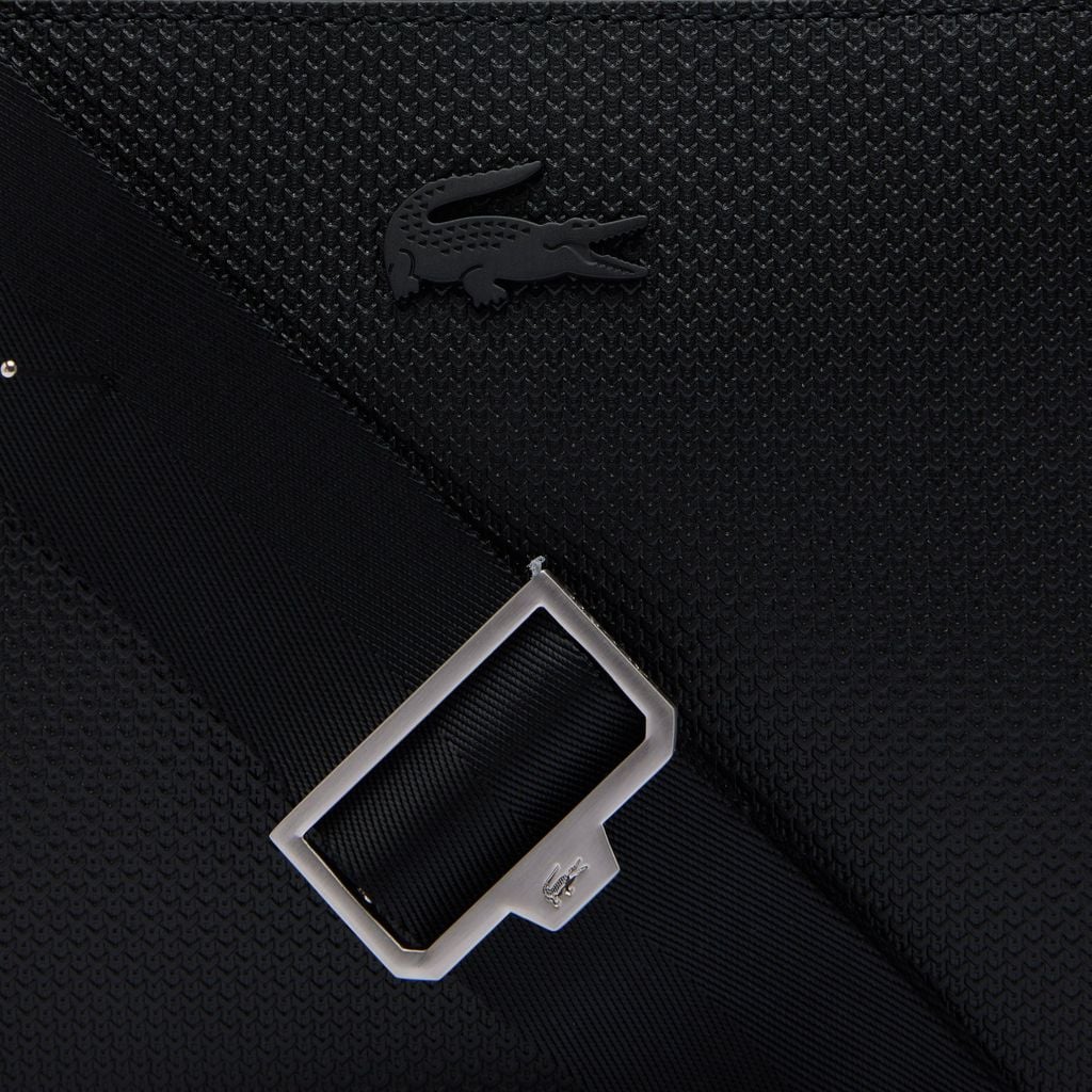 Túi Đeo Chéo Lacoste Unisex Chantaco Cỡ Nhỏ Chất Liệu Da