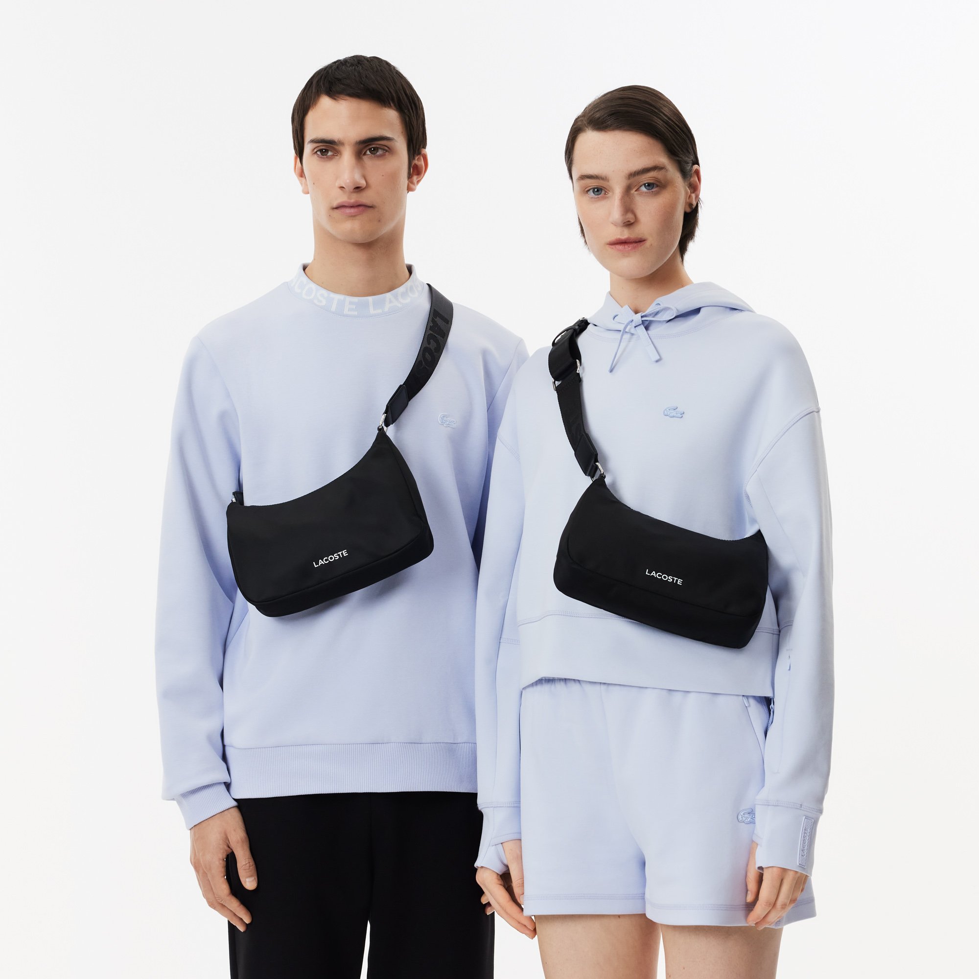 Túi Đeo Vai Lacoste Unisex Active Nylon Hobo