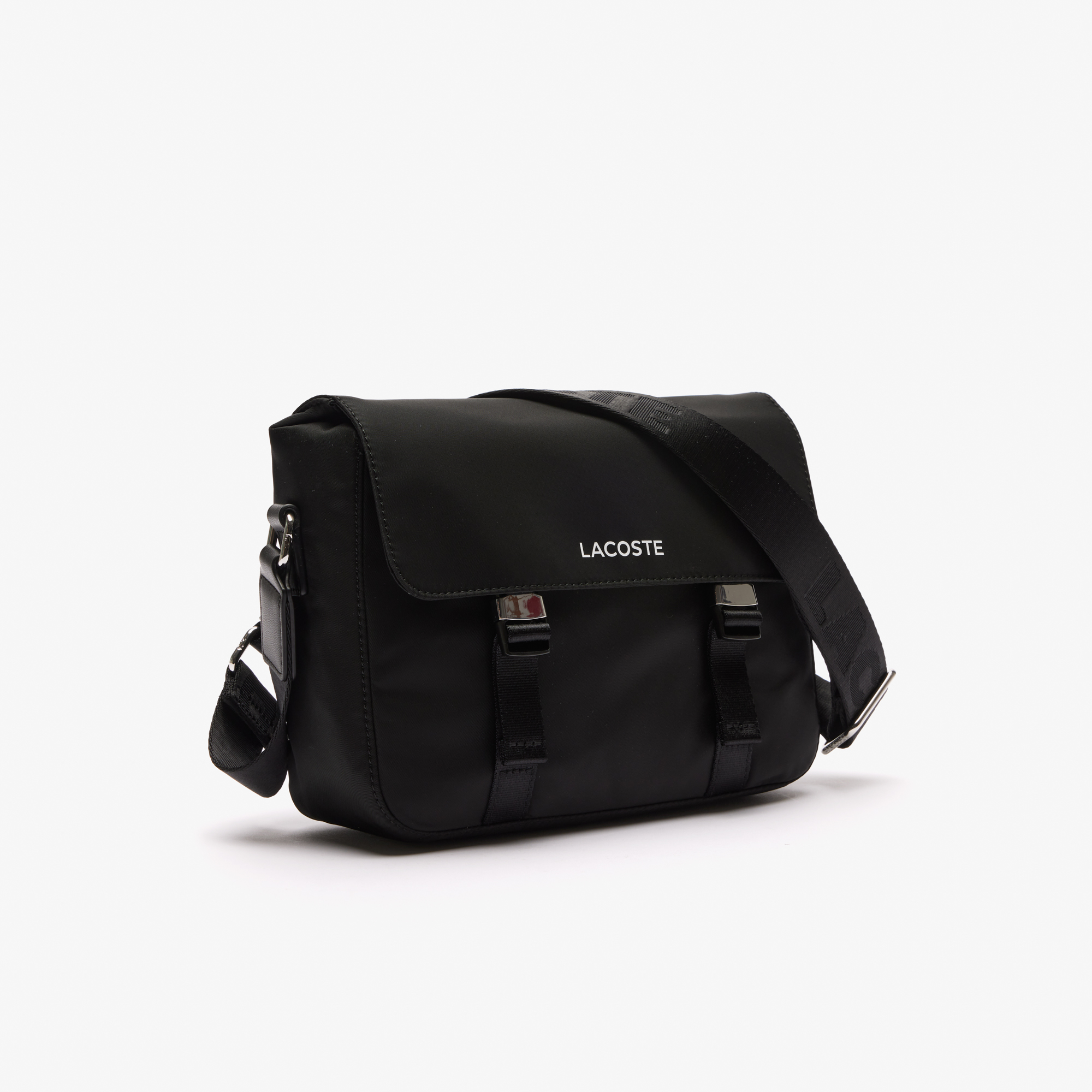 Túi Tote Lacoste Unisex Active Chất Liệu Nylon Ngăn Có Khóa Kéo