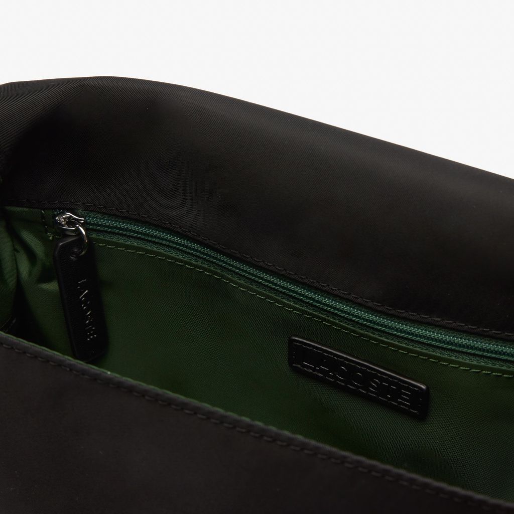 Túi Tote Lacoste Unisex Active Chất Liệu Nylon Ngăn Có Khóa Kéo