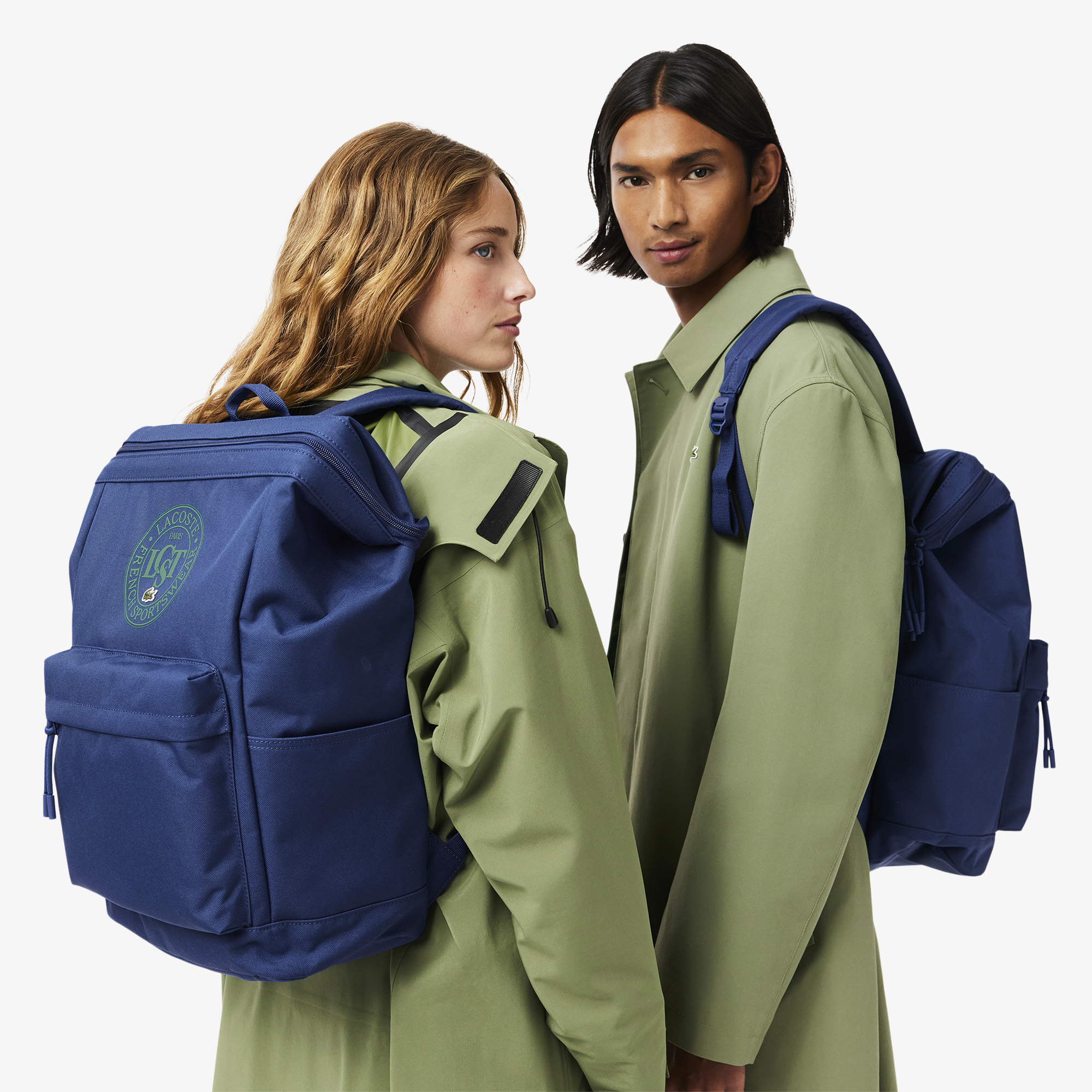 Ba Lô Lacoste Unisex Neocroc Hình Chữ Nhật