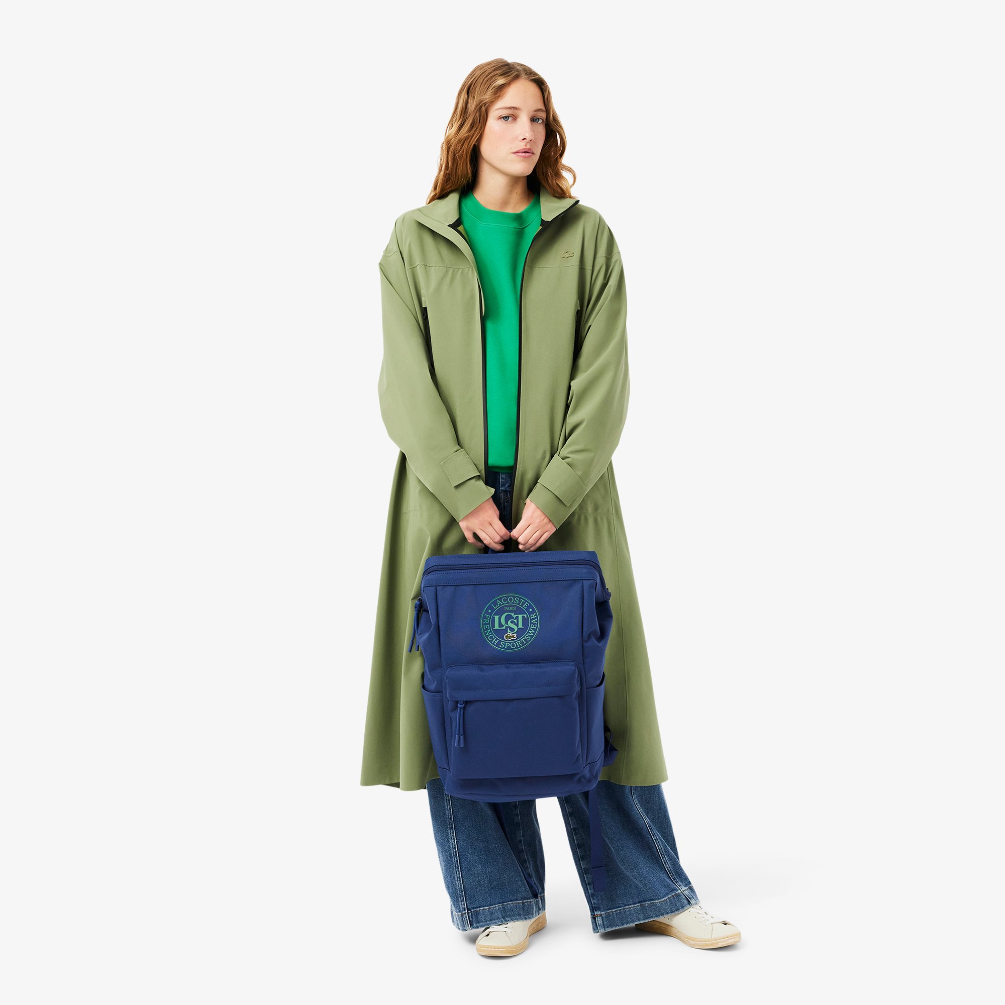 Ba Lô Lacoste Unisex Neocroc Hình Chữ Nhật