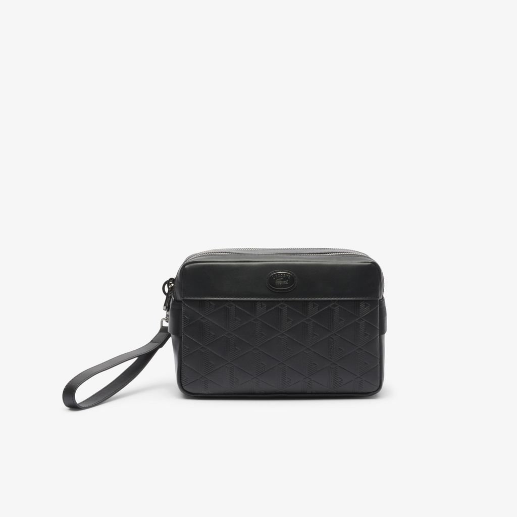 Ví Cầm Tay Lacoste Unisex Nomogramme Chất Liệu Da