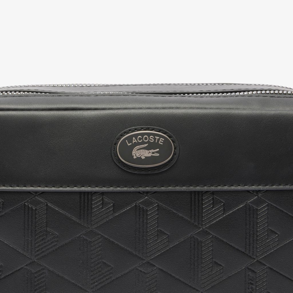 Ví Cầm Tay Lacoste Unisex Nomogramme Chất Liệu Da