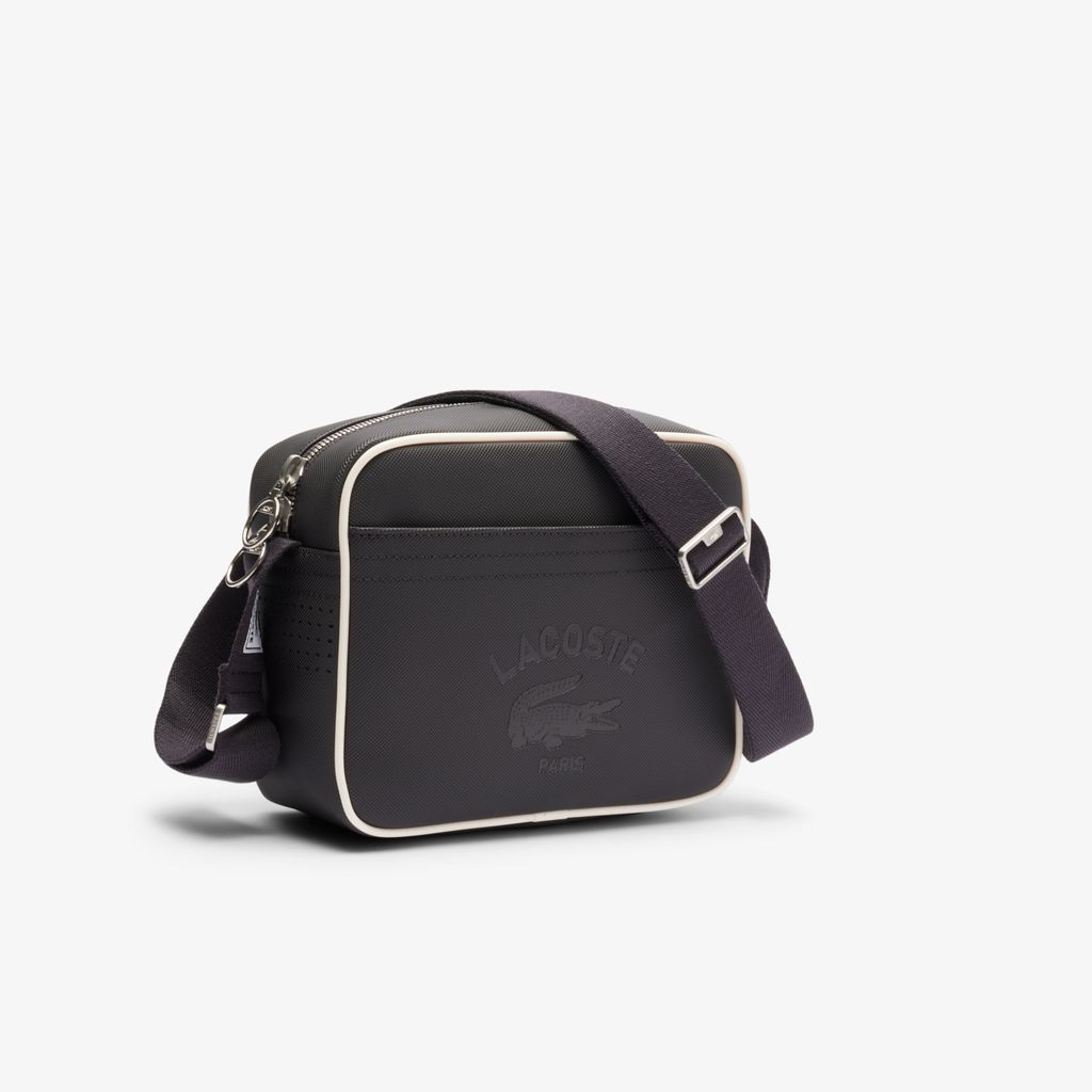 Túi Đeo Chéo Lacoste Unisex Club 1930 Chất Liệu Petit Piqué Cỡ Trung