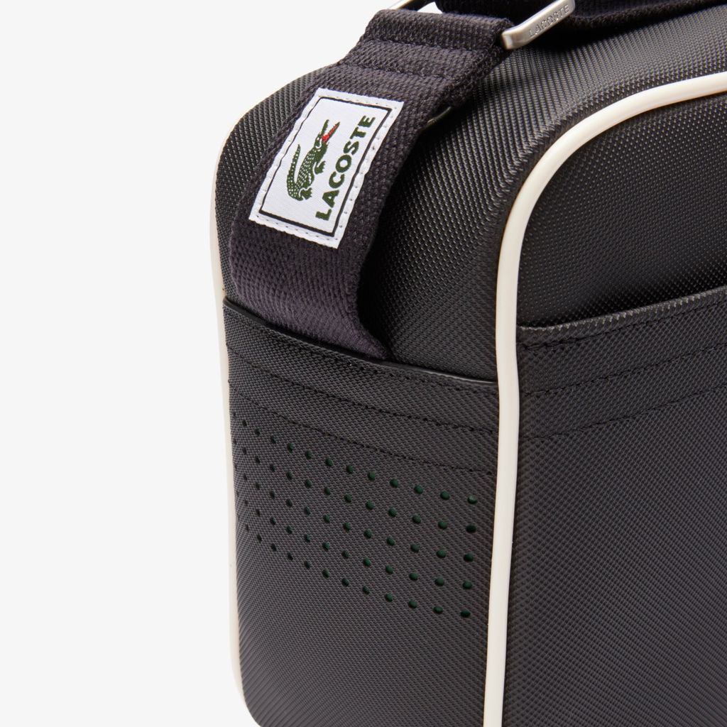 Túi Đeo Chéo Lacoste Unisex Club 1930 Chất Liệu Petit Piqué Cỡ Trung
