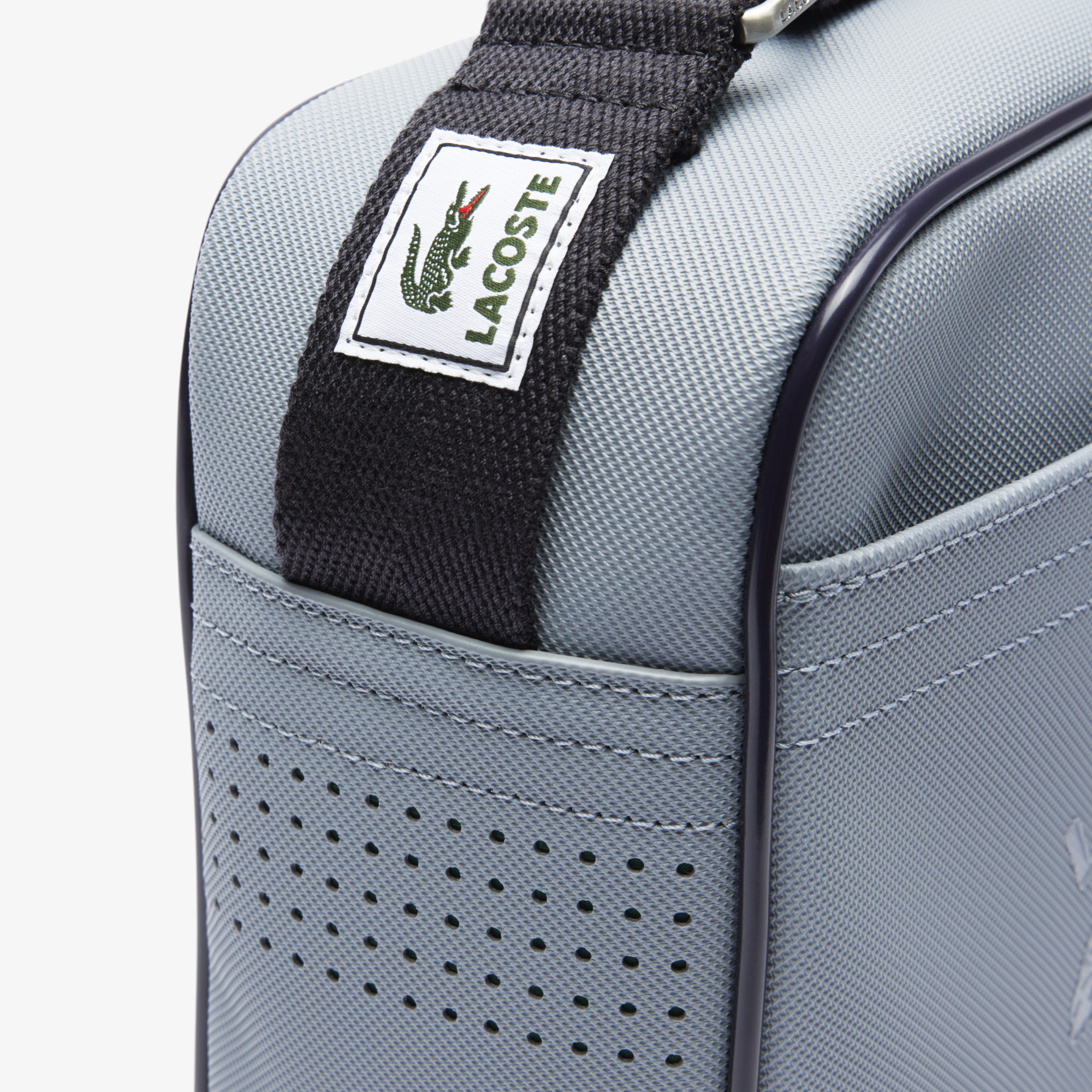 Túi Đeo Chéo Lacoste Unisex Club 1930 Chất Liệu Petit Piqué Cỡ Trung