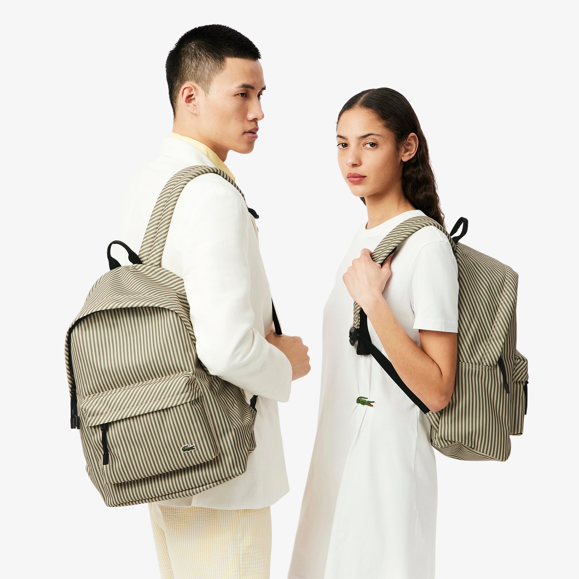 Ba Lô Lacoste Neocroc Kẻ Sọc