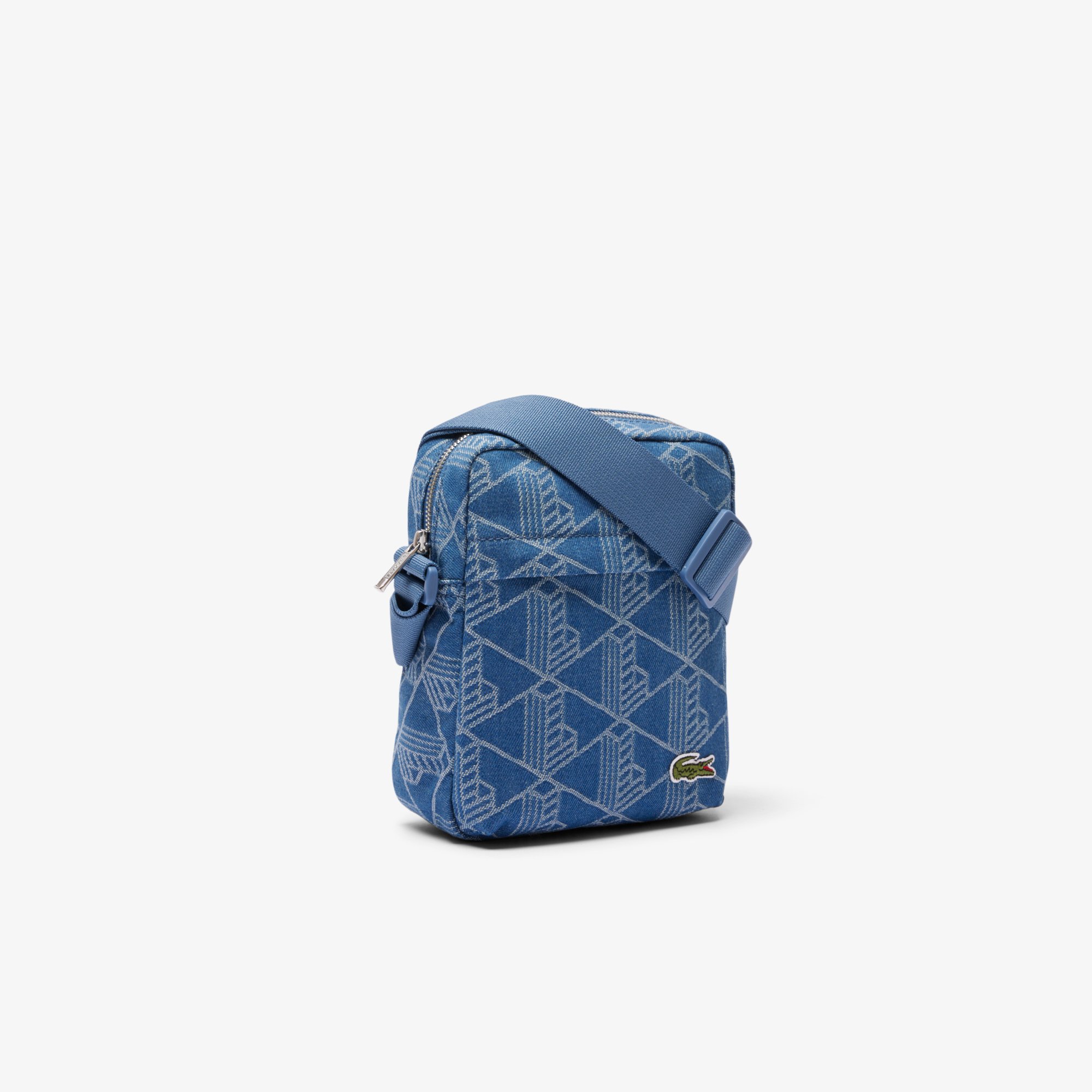 Túi Đeo Chéo Lacoste Unisex Neocroc Neocroc Phom Đứng Họa Tiết Jacquard