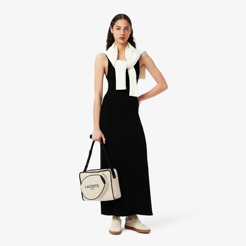 Túi Đeo Vai Lacoste Unisex Heritage Chất Liệu Canvas