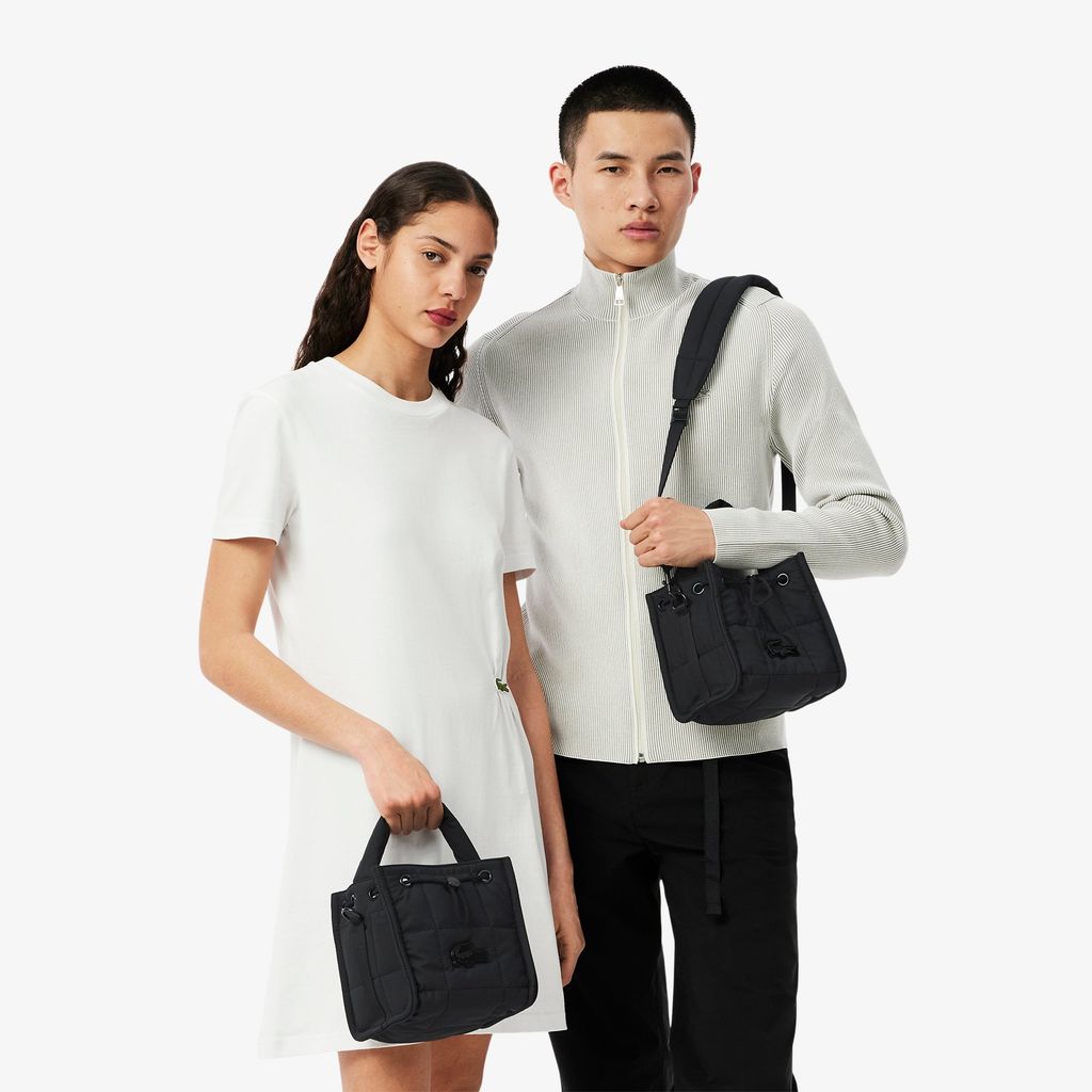 Túi Xô Lacoste Unisex Nylia Chần Bông Cỡ Nhỏ
