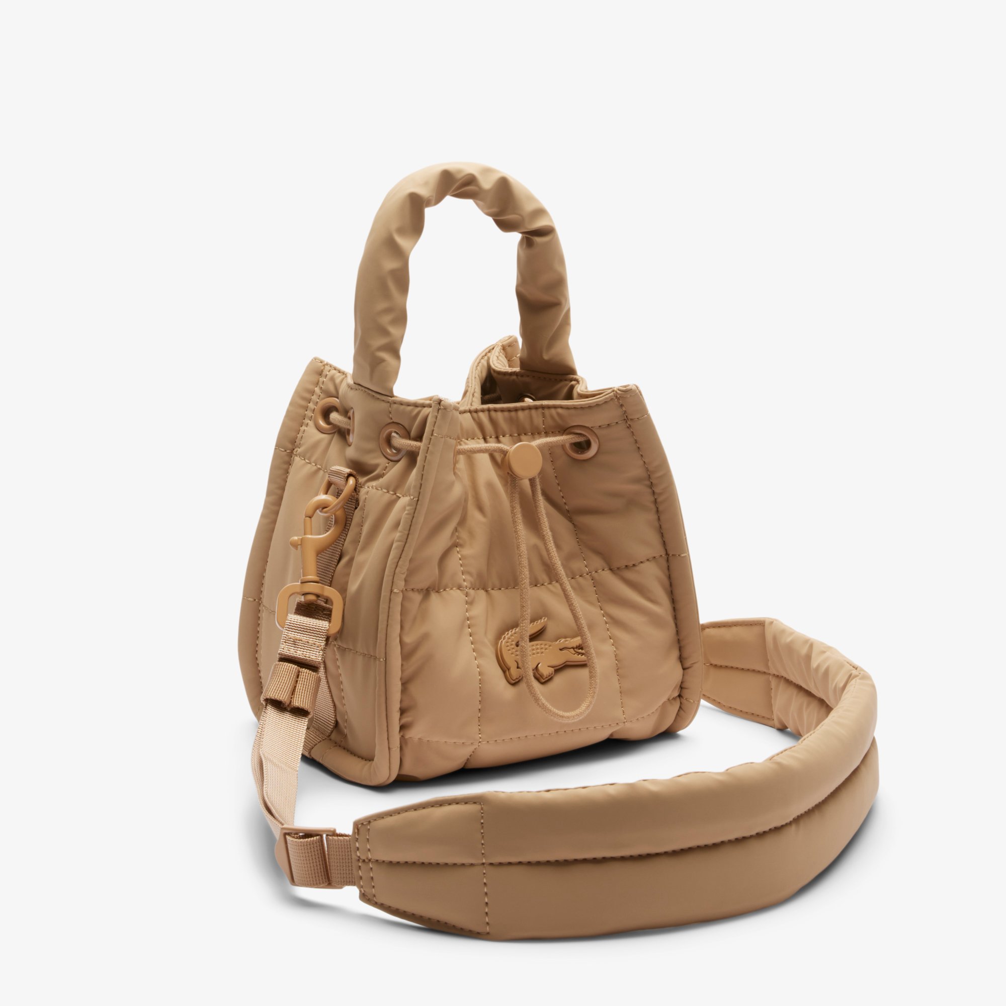 Túi Xô Lacoste Unisex Nylia Chần Bông Cỡ Nhỏ