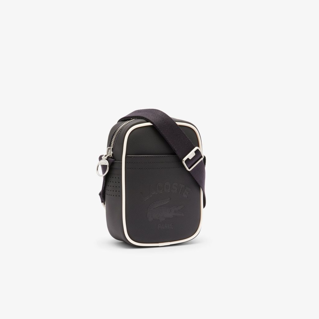 Túi Đeo Chéo Lacoste Unisex Club 1930 Phom Đứng Hiệu Ứng Petit Piqué