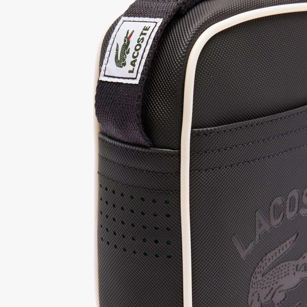Túi Đeo Chéo Lacoste Unisex Club 1930 Phom Đứng Hiệu Ứng Petit Piqué