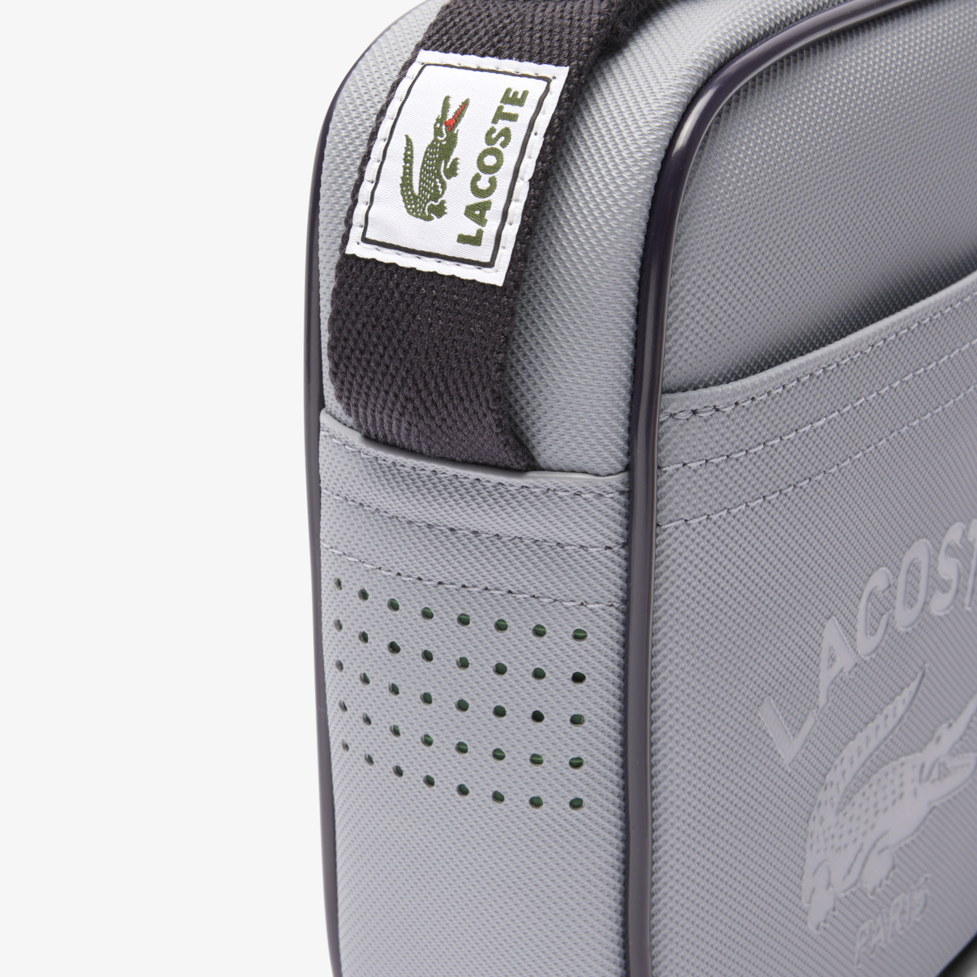 Túi Đeo Chéo Lacoste Unisex Club 1930 Phom Đứng Hiệu Ứng Petit Piqué