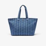 Túi Tote Lacoste Unisex Summer Pack Hoa Văn Jacquard XXL
