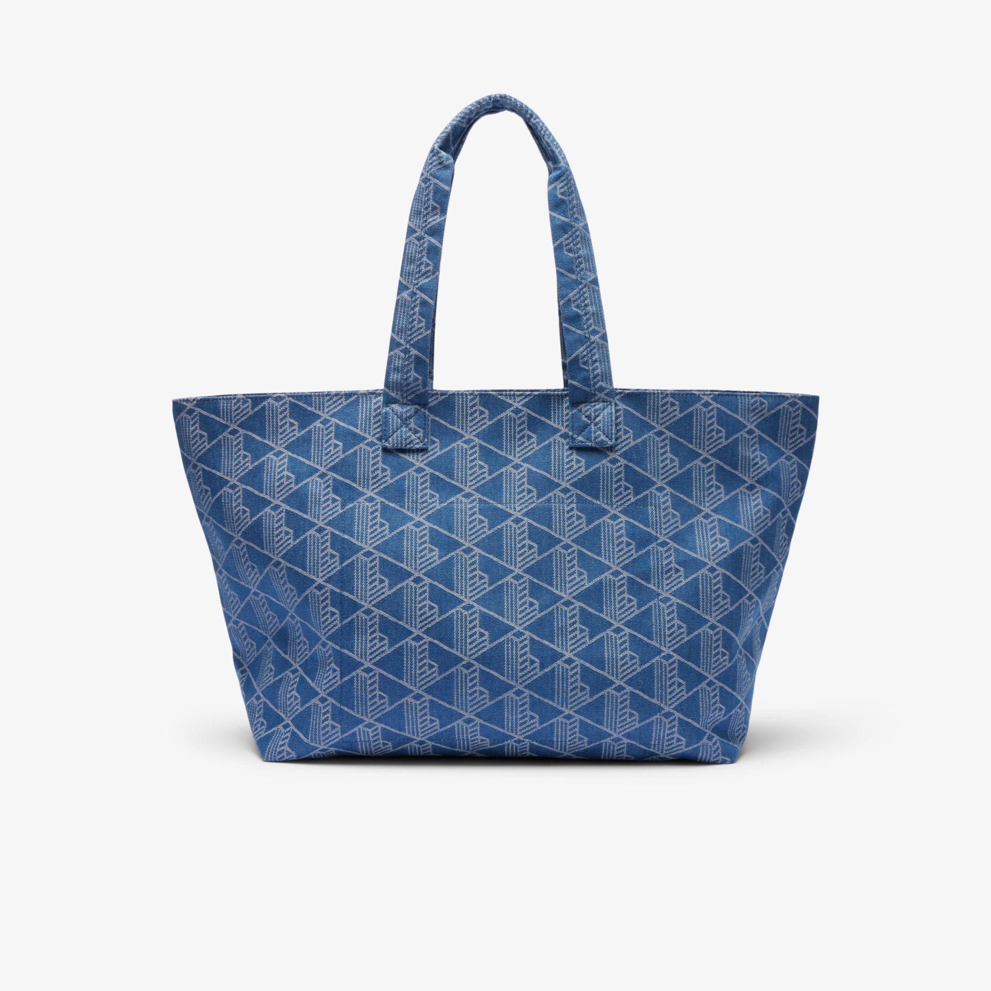 Túi Tote Lacoste Unisex Summer Pack Hoa Văn Jacquard XXL