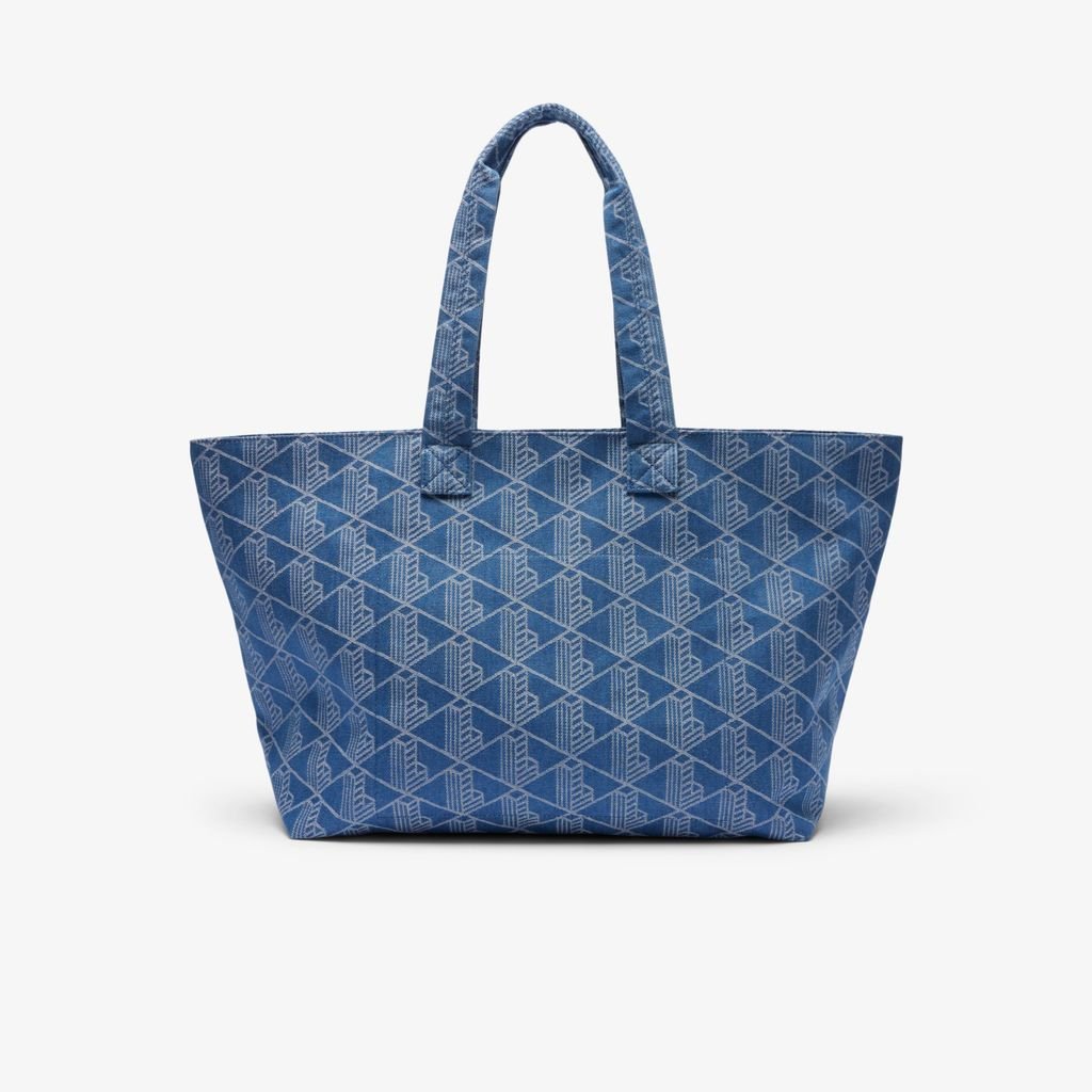 Túi Tote Lacoste Unisex Summer Pack Hoa Văn Jacquard XXL