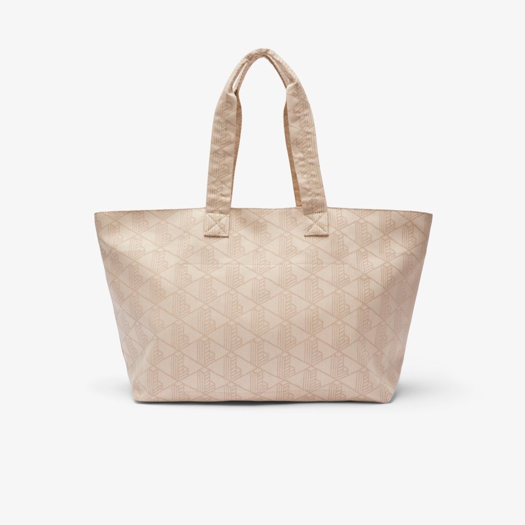 Túi Tote Lacoste Unisex Summer Pack Hoa Văn Jacquard XXL