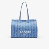 Túi Tote Lacoste Unisex Heritage Chất Liệu Jacquard Cỡ Lớn
