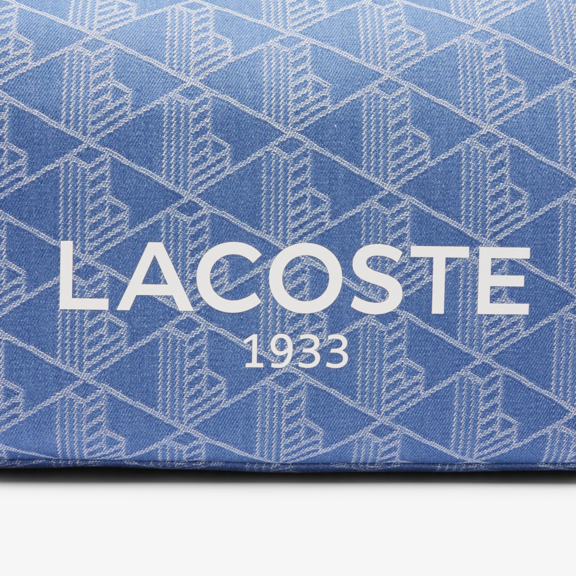 Túi Tote Lacoste Unisex Heritage Chất Liệu Jacquard Cỡ Lớn